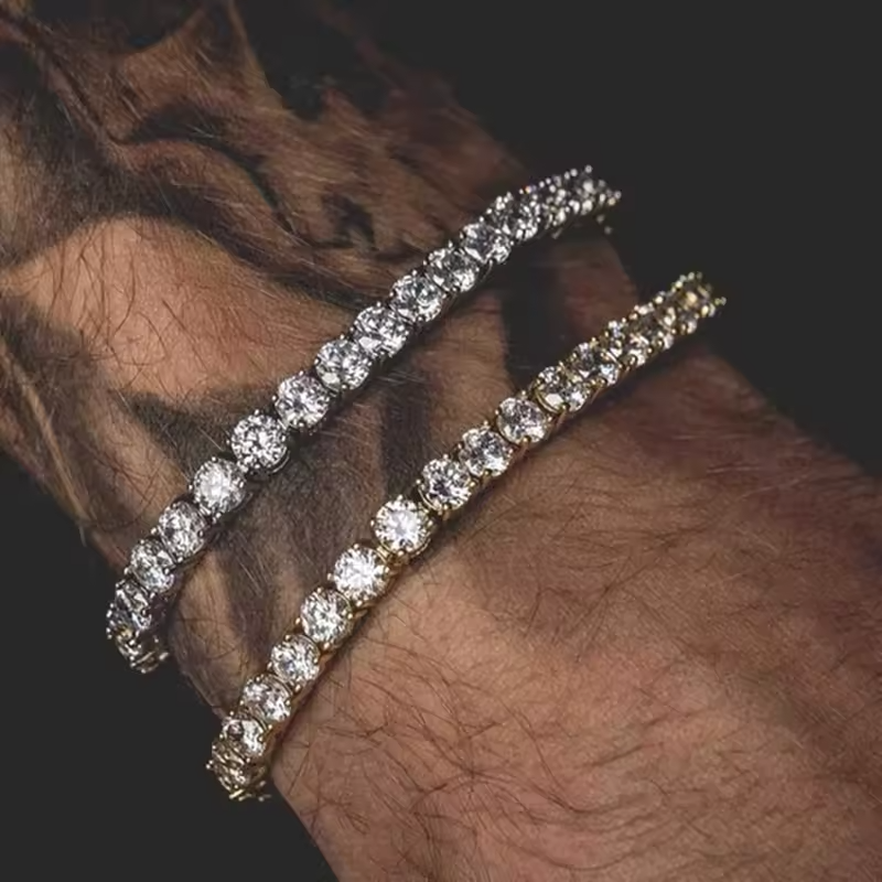 Tennis Bracelet - argento 925 - NobleHeritageCharms