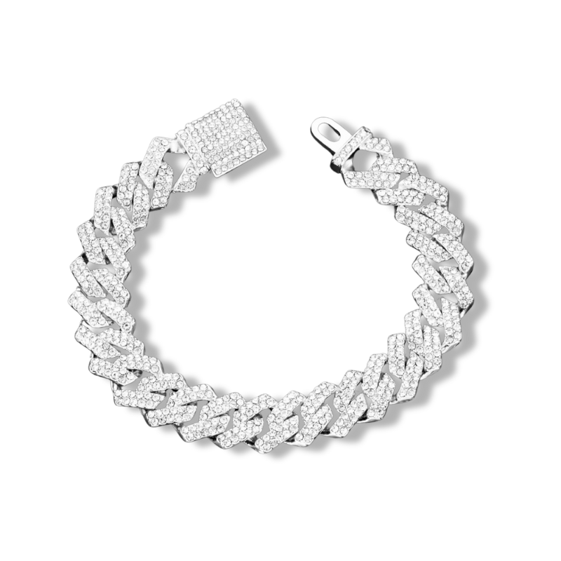 Iced Cuban  Bracelet - NobleHeritageCharms