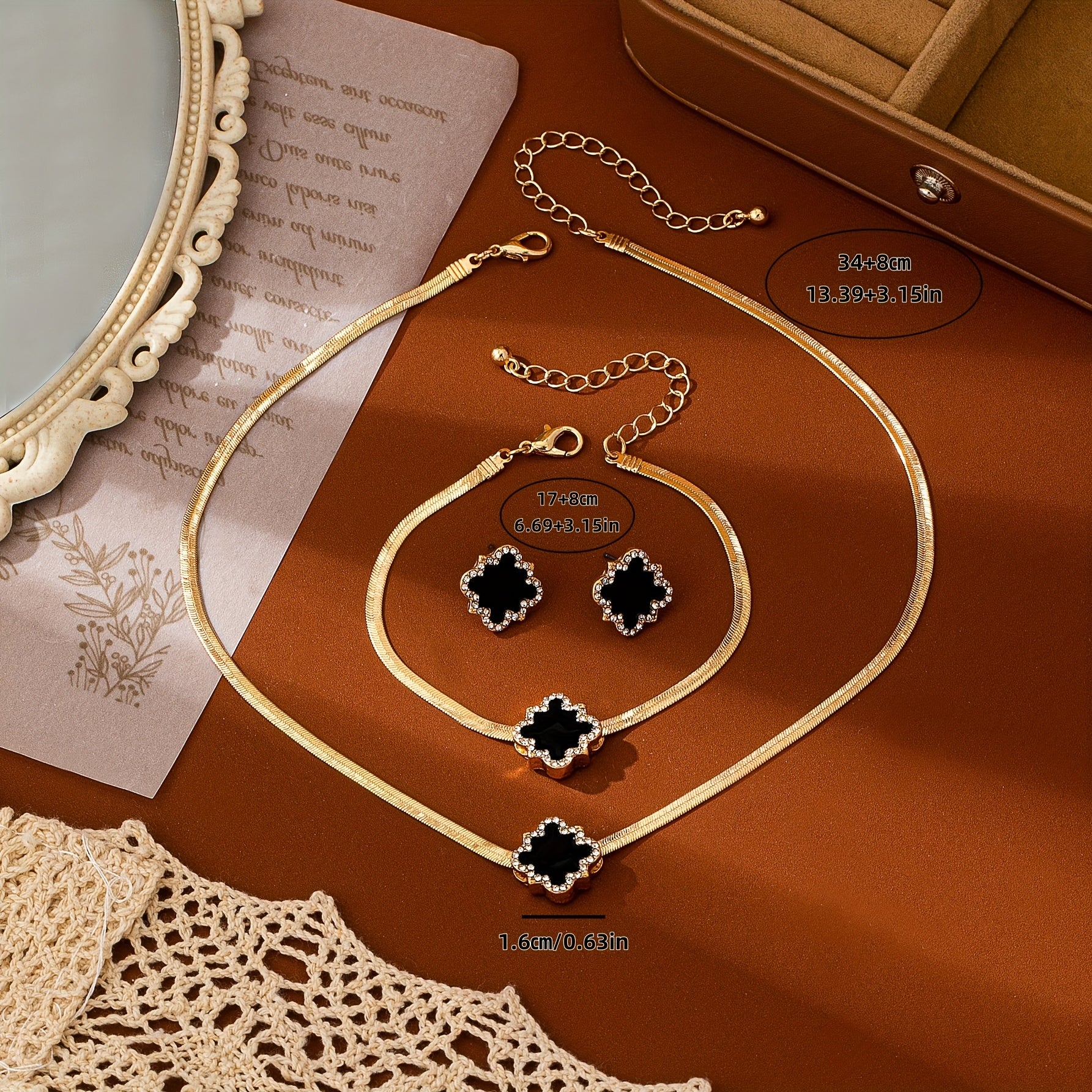 Eclissi d'Oro Set - NobleHeritageCharms