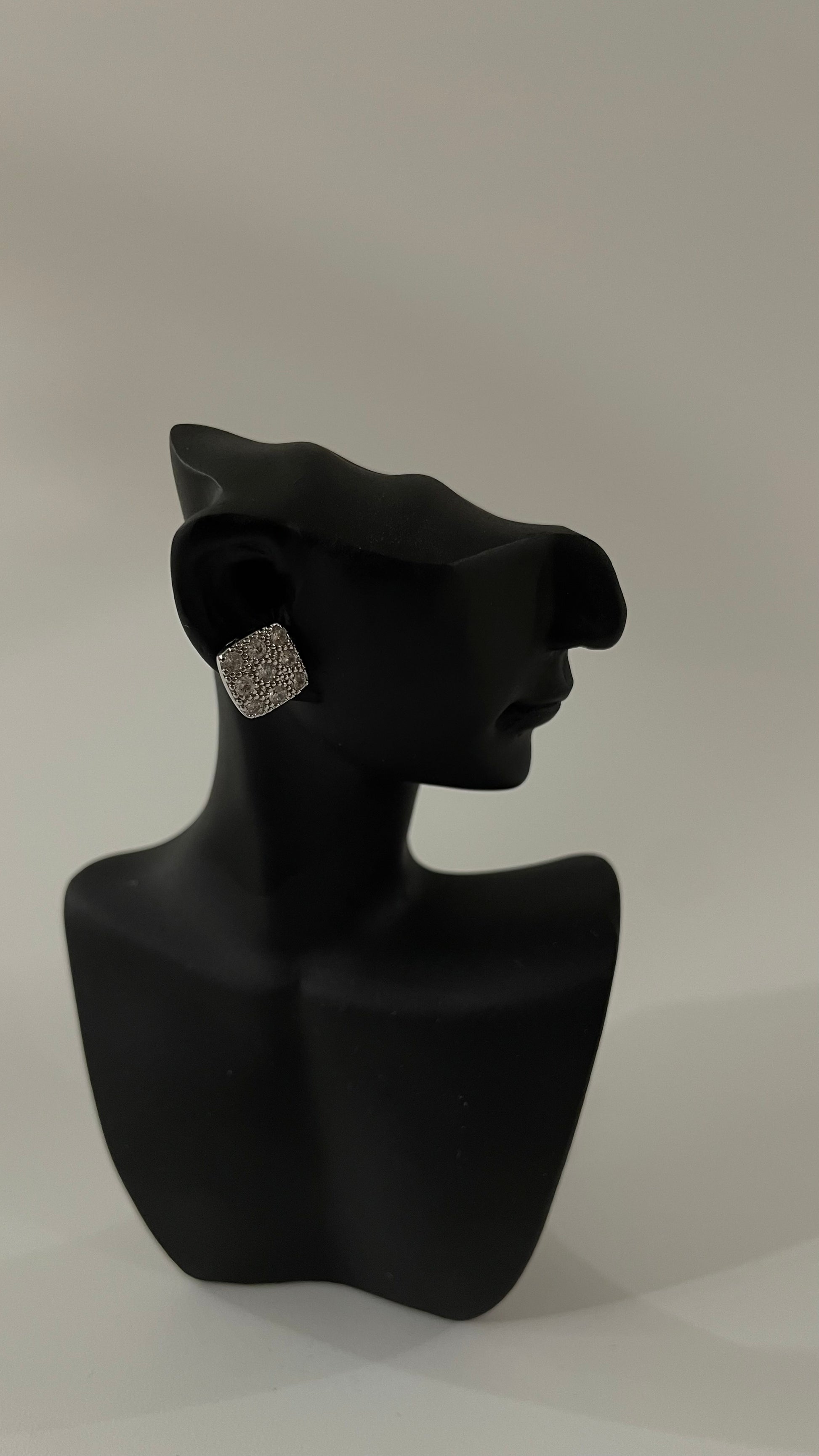 Stud Iced Earrings - NobleHeritageCharms