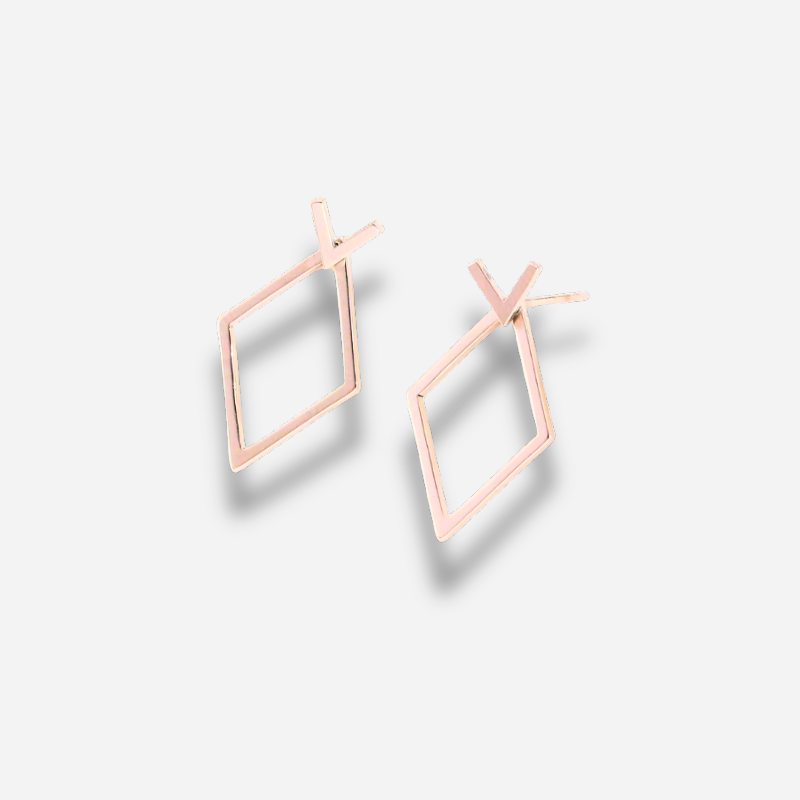 Minimalist Geometric Earrings - NobleHeritageCharms