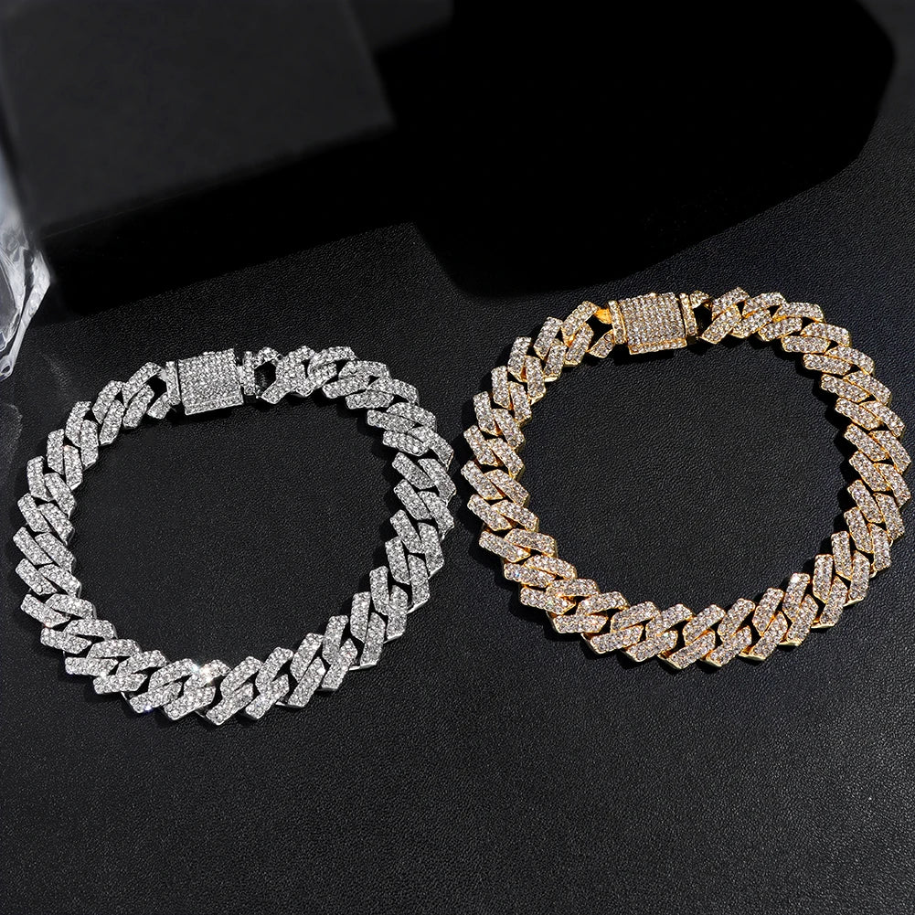 Iced Cuban  Bracelet - NobleHeritageCharms