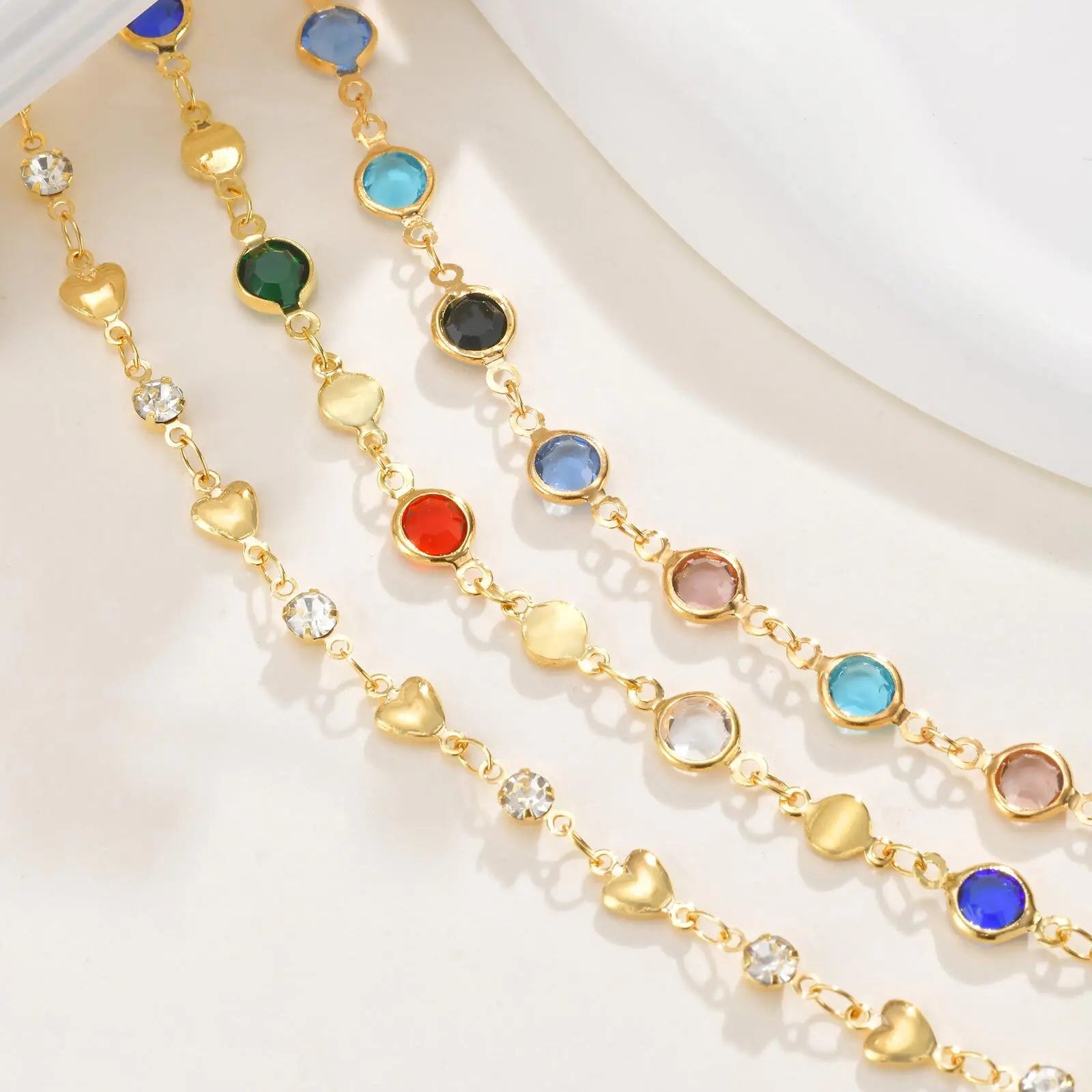 Golden Hearts Necklace - NobleHeritageCharms