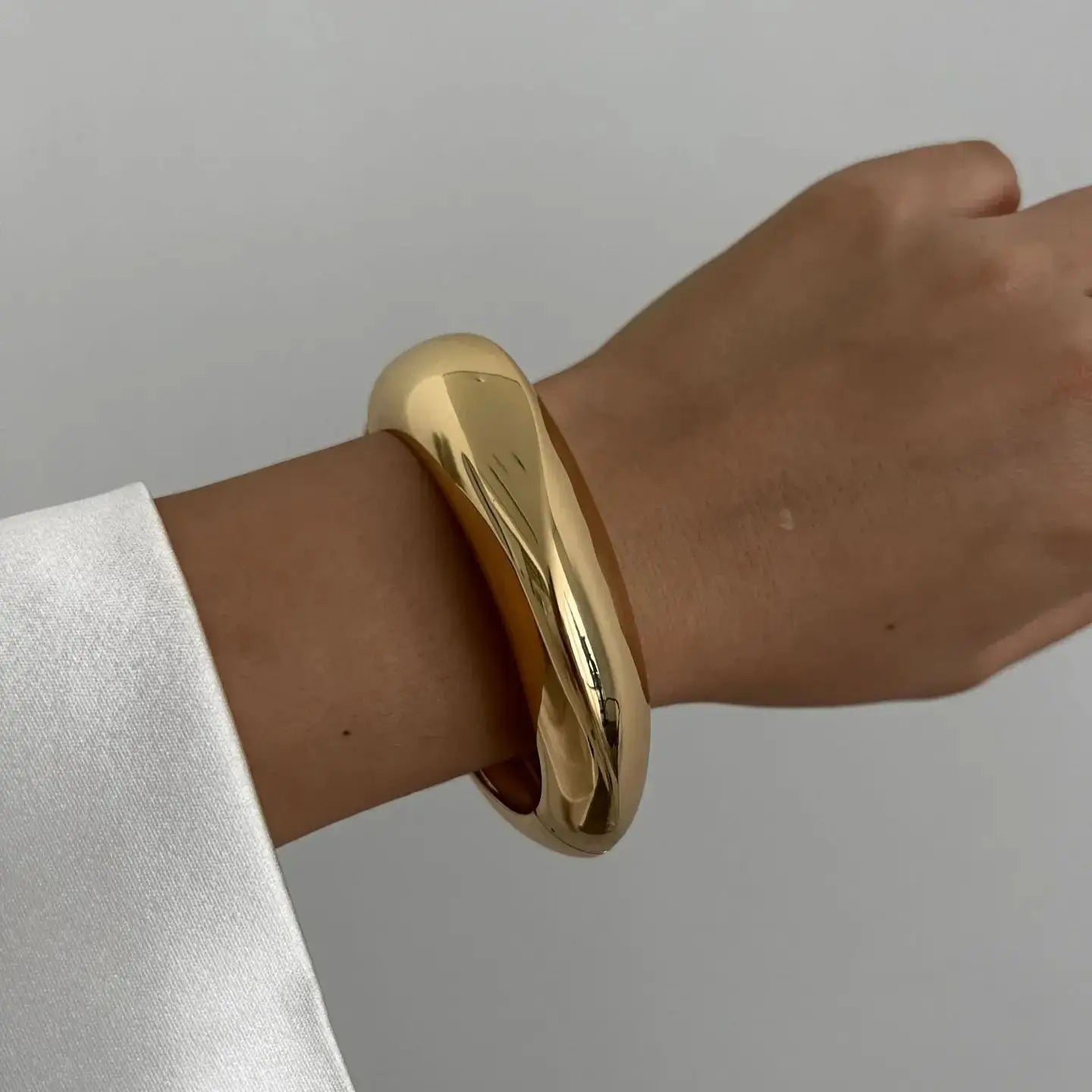 Geometric Metal Cuff Bracelet - NobleHeritageCharms