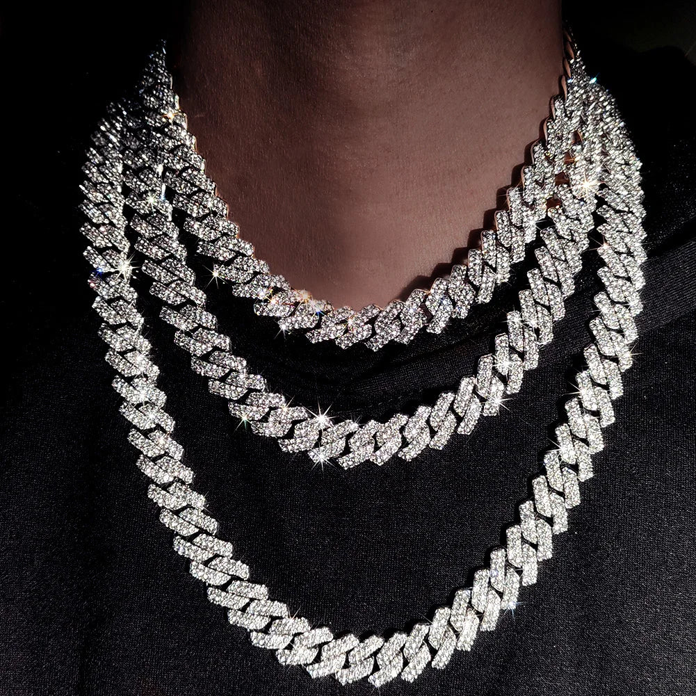 Cuban Iced Chain - NobleHeritageCharms