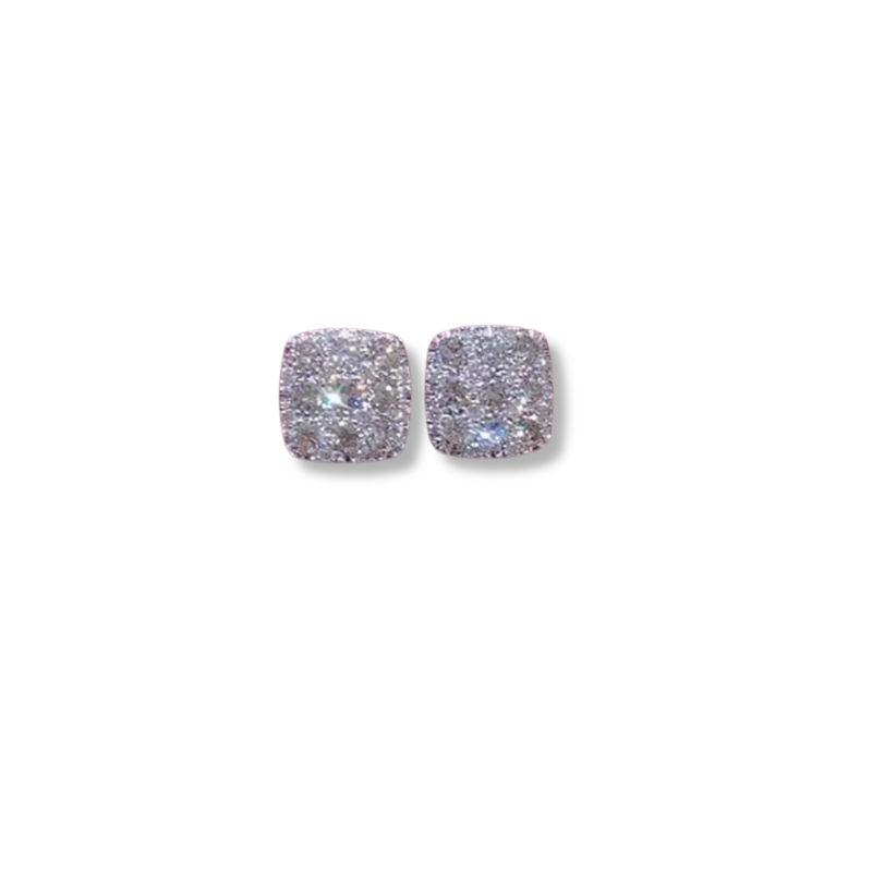 Stud Iced Earrings - NobleHeritageCharms